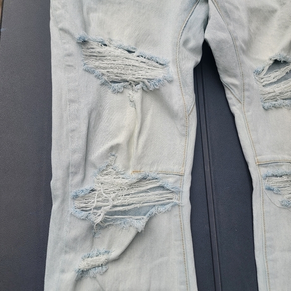One Teaspoon Brando Trashed Saints Boyfriend Jeans 26 - Picture 7 of 16